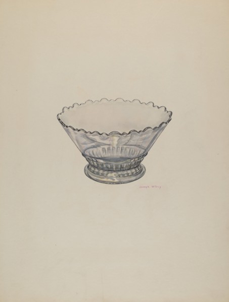 Dish, c. 1940.