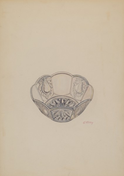 Dessert Dish, c. 1941.