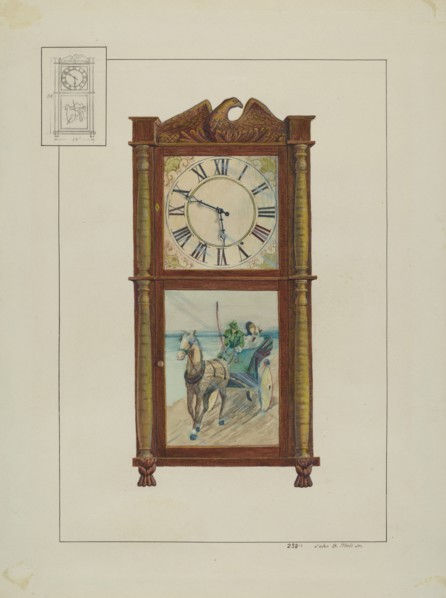 Mantle Clock, c. 1938.