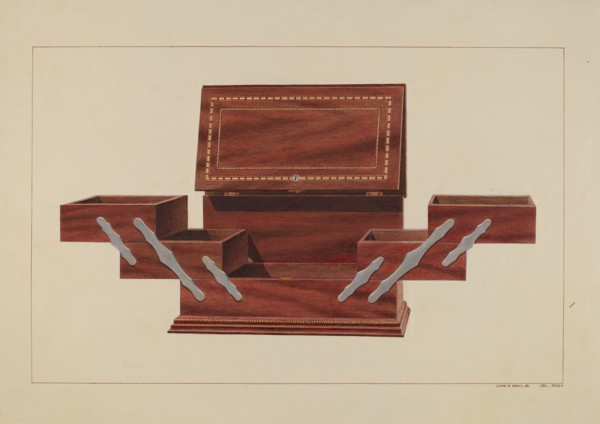 Humidor, c. 1938.
