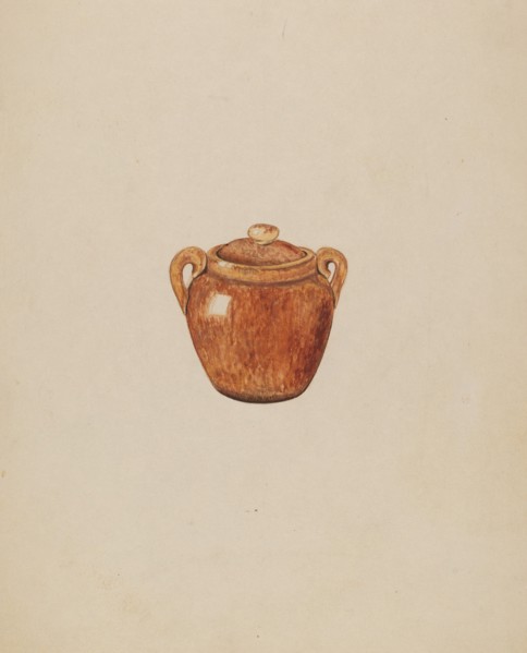 Bean Pot, c. 1936.