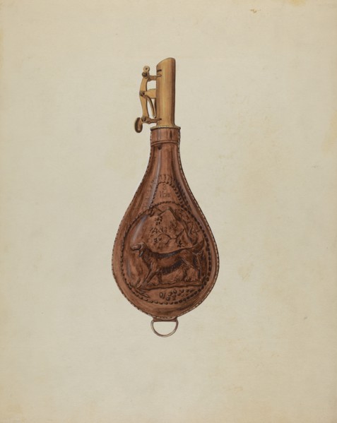 Powder Horn, c. 1936.