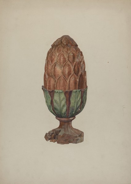 Finial, c. 1940.