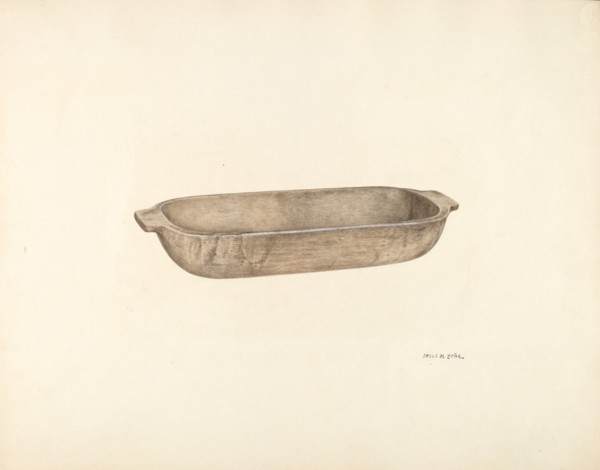 Dough Bowl, c. 1940.