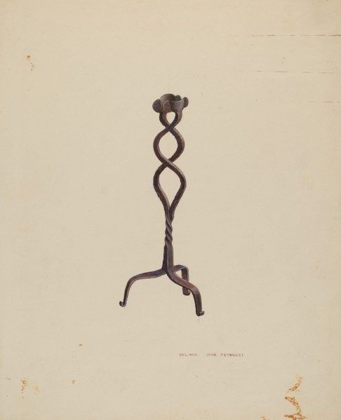 Rush Holder, c. 1939.