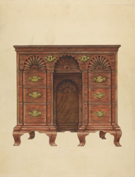 Table (Knee Hole), 1935/1942.