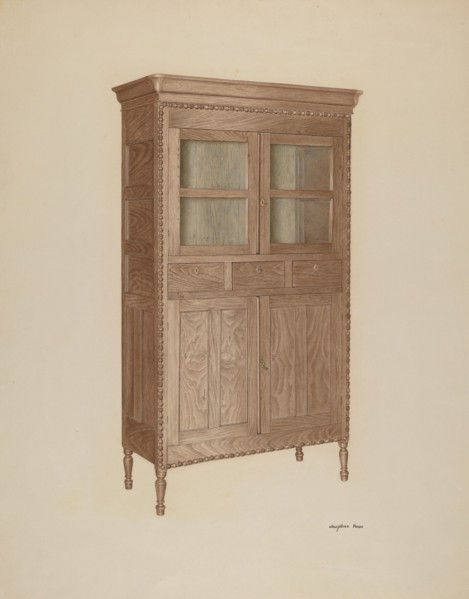 China Closet, c. 1940.