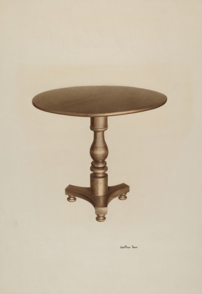 Round Top Table, c. 1941.