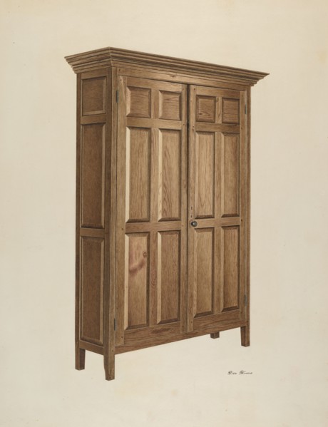 Wardrobe, c. 1942.