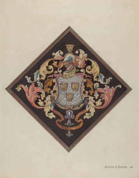 Coat of Arms, c. 1936.