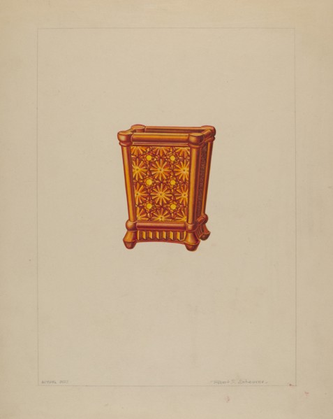 Match Holder, c. 1937.
