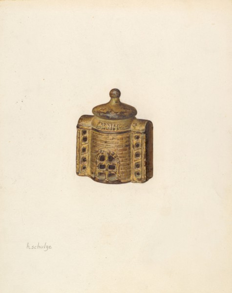 Penny Bank, c. 1941.