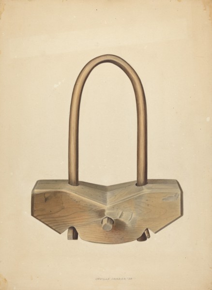 Single Ox Yoke, 1939.