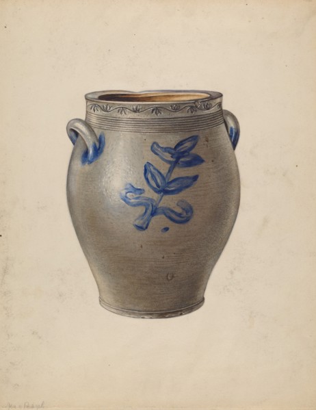 Crock, c. 1937.