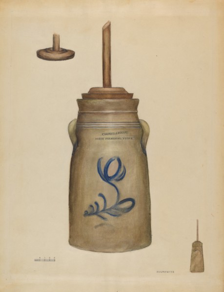 Churn, c. 1936.