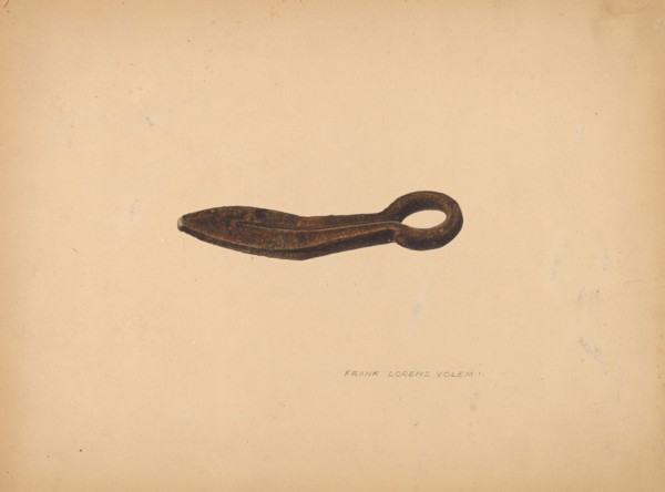Lumberman's Brailing Pin, c. 1942.