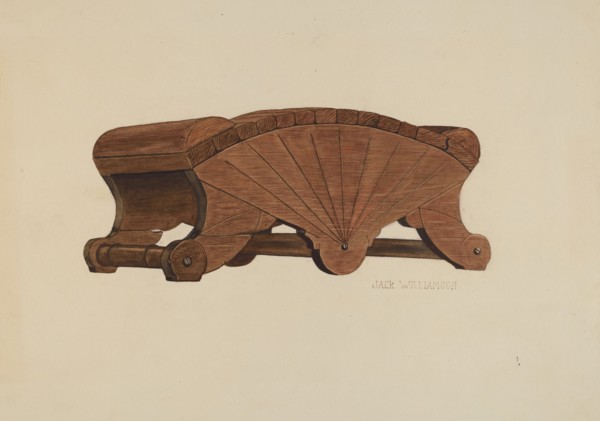 Footstool, c. 1941.