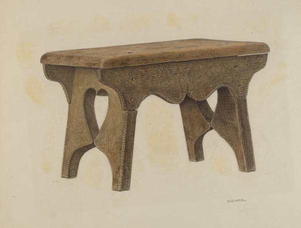 Cricket (Foot Stool), c. 1941.
