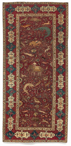 Scenic Animal Carpet, c. 1625.