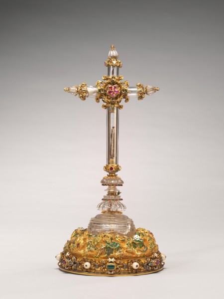 Reliquary Cross, 1550/1575, with late 19th century alterations.