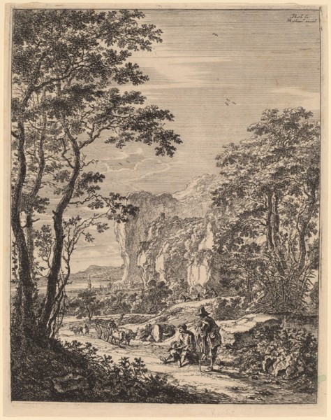 The Ox-Cart: View between Ancona and Sinigaglia.