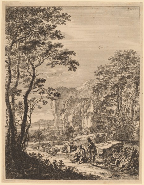 The Ox-Cart: View between Ancona and Sinigaglia.