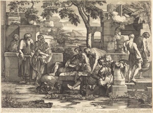 Esurientes pascere, 1665/1670.