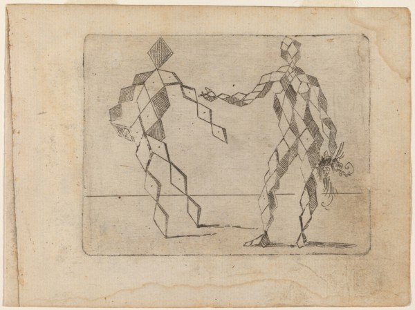 From "Bizzarie di varie Figure", 1624.