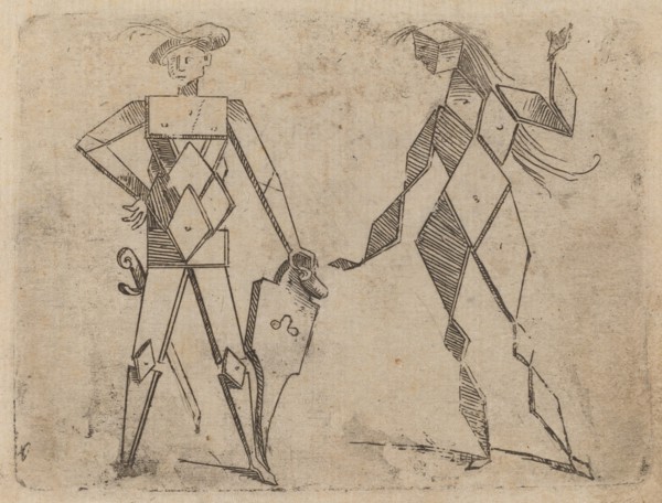 From "Bizzarie di varie Figure", 1624.