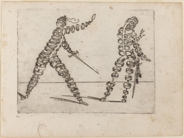 From "Bizzarie di varie Figure", 1624.