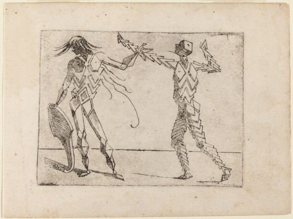 From "Bizzarie di varie Figure", 1624.
