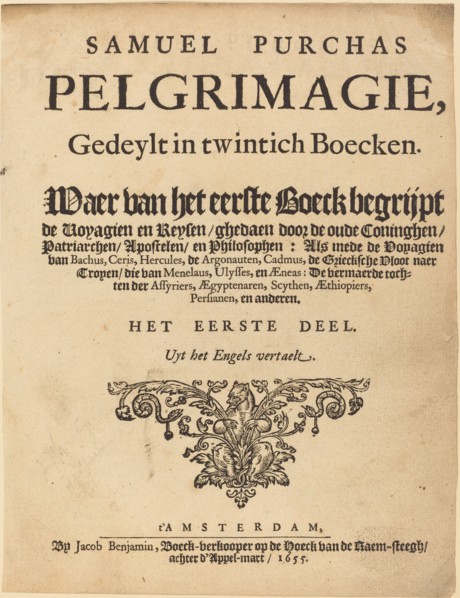 Title Page, published 1655.