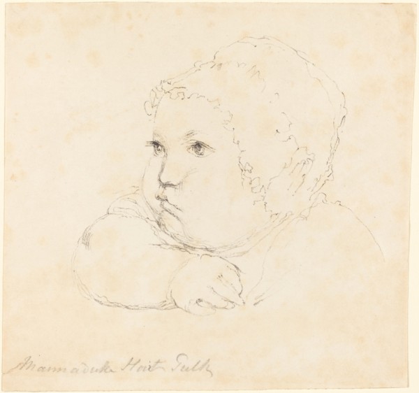 Head of a Child in a Cap.