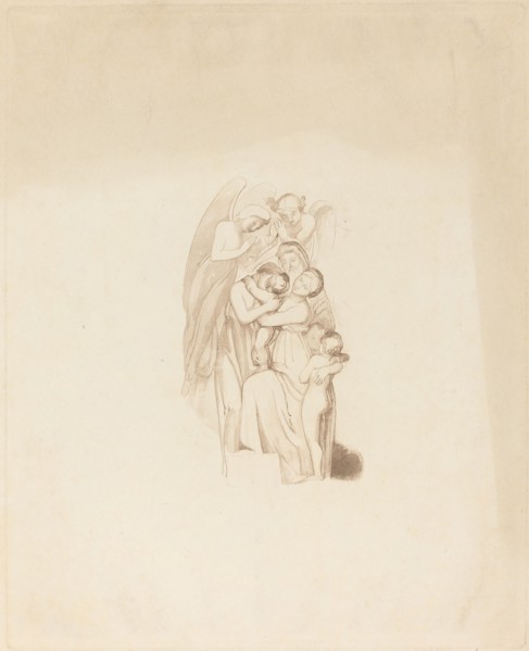 Holy Family? with Angels, 19th century.