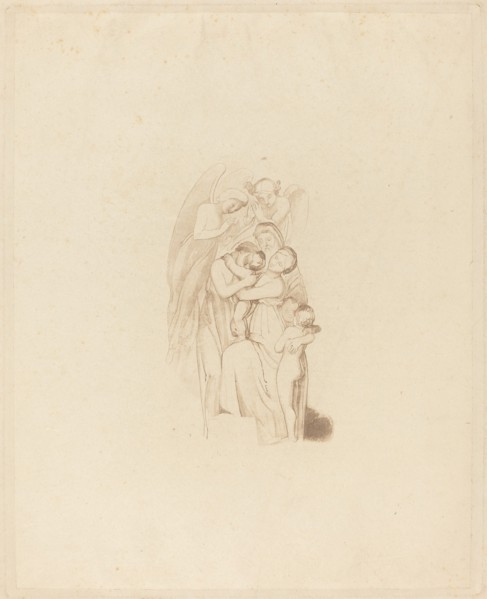 Holy Family? with Angels l.1: The March of the Intellect, 19th century.