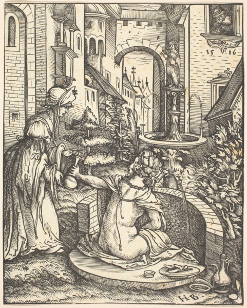 Bathsheba at Her Bath, 1519.