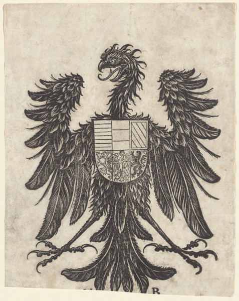 Coat of Arms with a Single Eagle, c. 1505.