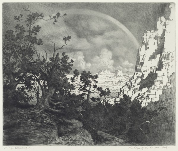 The Edge of the Desert, Arizona, c. 1926.