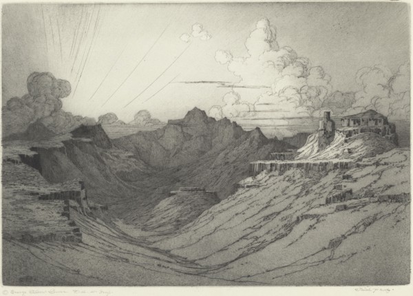 Desert Sunset, 1921.