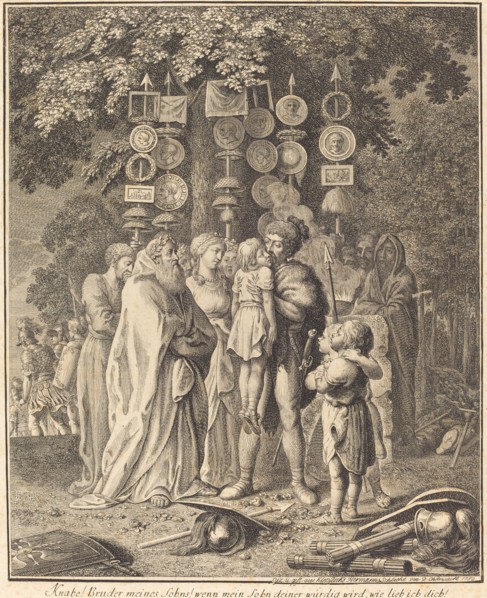 Ancient Teutons, 1782.