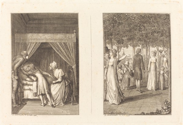 Illustrations to La Fontaine, 1799/1800.