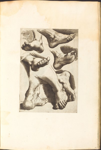 Print from Drawing Book, c. 1610/1620.