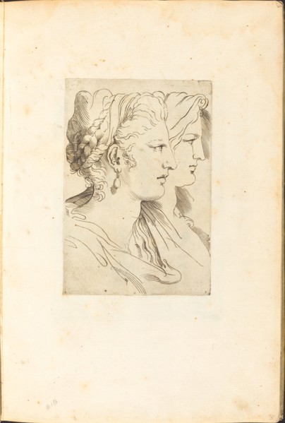 Print from Drawing Book, c. 1610/1620.
