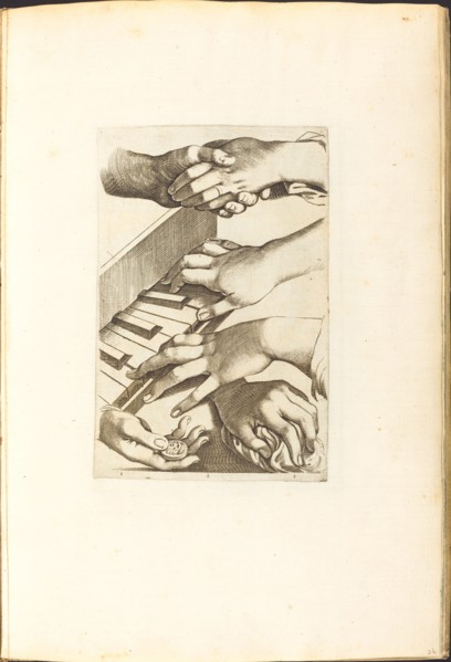 Print from Drawing Book, c. 1610/1620.