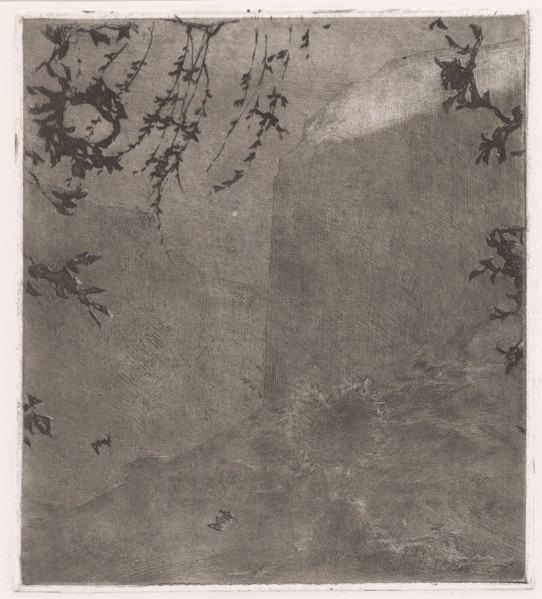Il calar della notte (Nightfall), c. 1902.