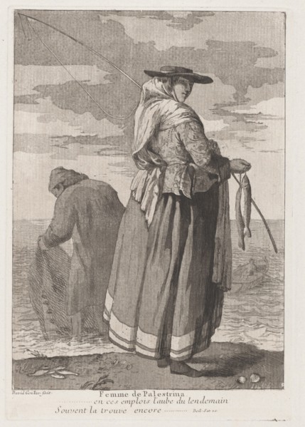 Femme de Palestrina (Woman from Pellestrina), 1775.