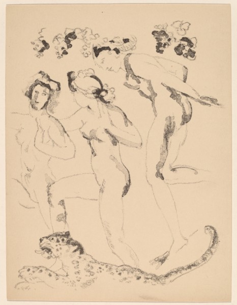 Bacchantes, 1920.