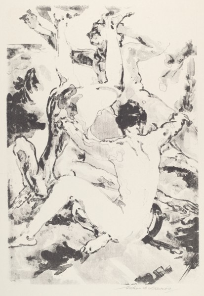Three Acrobats, 1919-1920.