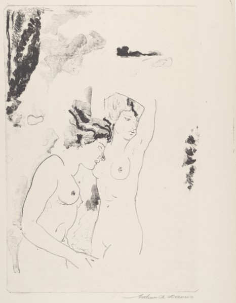 Nymphs of the Stream, 1919-1920.