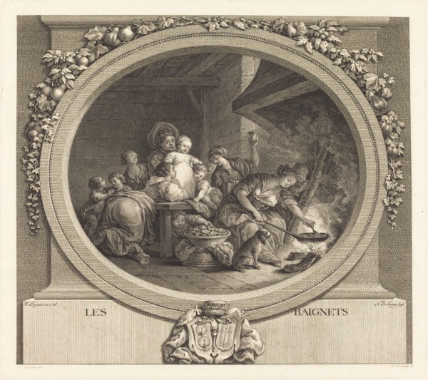 Les Baignets, probably 1782.